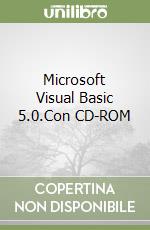 Microsoft Visual Basic 5.0.Con CD-ROM libro