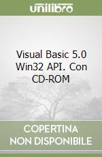 Visual Basic 5.0 Win API. Guida del programmatore. libro usato