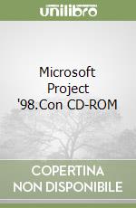 Microsoft Project '98.Con CD-ROM libro