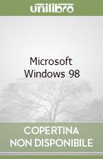 Microsoft Windows 98 libro