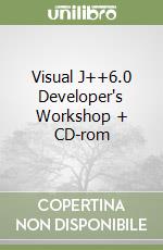 Visual J++6.0 Developer's Workshop + CD-rom libro