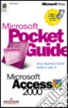 Microsoft Access 2000 Pocket Guide libro