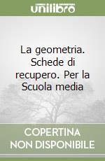 La geometria. Schede di recupero. Per la Scuola media libro