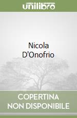 Nicola D'Onofrio libro