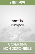 Anch'io europeo libro