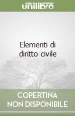 Elementi di diritto civile libro