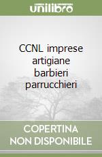 CCNL imprese artigiane barbieri parrucchieri libro
