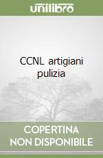 CCNL artigiani pulizia libro