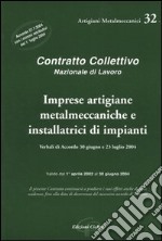 CCNL imprese artigiane metalmeccaniche e installatrici di impianti libro