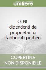 CCNL dipendenti da proprietari di fabbricati-portieri libro