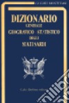 Dizionario generale geografico statistico degli Stati sardi libro