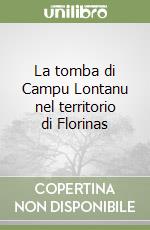 La tomba di Campu Lontanu nel territorio di Florinas libro