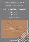 Tabula imperii romani. Foglio K-32, Firenze libro di Sommella P. (cur.)