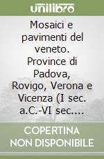 Mosaici e pavimenti del veneto. Province di Padova, Rovigo, Verona e Vicenza (I sec. a.C.-VI sec. a.C.) libro
