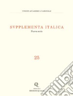 Supplementa italica. Vol. 25 libro