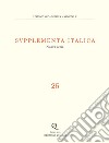 Supplementa italica. Vol. 25 libro