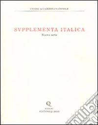 Supplementa italica. Vol. 24