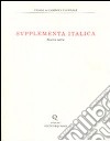 Supplementa italica. Vol. 24 libro
