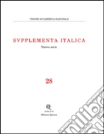 Supplementa Italica . Vol. 28 libro