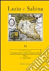 Lazio e Sabina. Atti del Convegno (Roma, 4-6 giugno 2014). Nuova ediz.. Vol. 11 libro