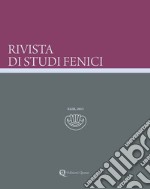 Rivista di studi fenici (2015). Vol. 43 libro