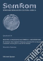 Michel'Angelo Giacomelli. Aristofane. Vol. 2: Lisistrata