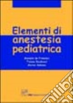 Elementi di anestesia pediatrica