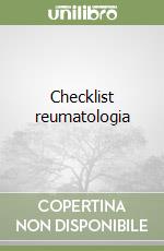 Checklist reumatologia libro