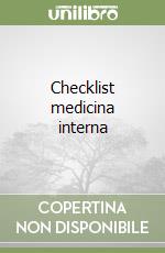 Checklist medicina interna libro