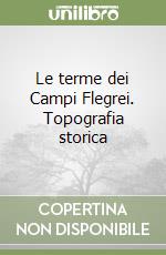 Le terme dei Campi Flegrei. Topografia storica libro