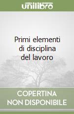 Primi elementi di disciplina del lavoro libro