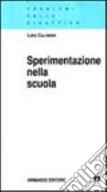 Sperimentazione nella scuola libro