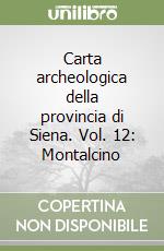 Carta archeologica della provincia di Siena. Vol. 12: Montalcino