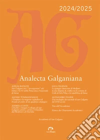 Analecta Galganiana (2024/2025) libro
