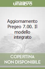 Aggiornamento Pregeo 7.00. Il modello integrato libro