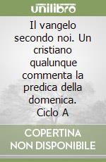 Il vangelo secondo noi. Un cristiano qualunque commenta la predica della domenica. Ciclo A libro