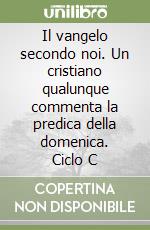 Il vangelo secondo noi. Un cristiano qualunque commenta la predica della domenica. Ciclo C libro