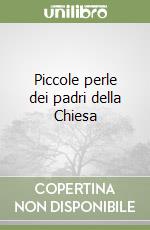 Piccole perle dei padri della Chiesa libro