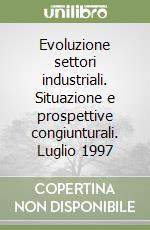 Evoluzione settori industriali. Situazione e prospettive congiunturali. Luglio 1997 libro