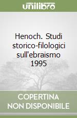 Henoch. Studi storico-filologici sull'ebraismo 1995