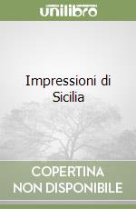 Impressioni di Sicilia libro