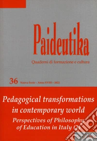 Paideutika. Vol. 36: Trasformazioni pedagogiche nella contemporaneità libro