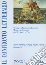 Il confronto letterario. Quaderni di letterature straniere moderne e comparate dell'Università di Pavia. Vol. 78 libro