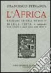 L'Africa. Ediz. critica libro