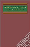 Frammenti di storia della filosofia libro