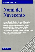 Nomi del Novecento libro