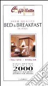 Caffèlletto. High quality bed & breakfast in Italy libro