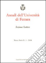 Annali dell'Università di Ferrara. Sezione lettere libro