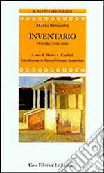 Inventario. Poesie 1948-2000 libro