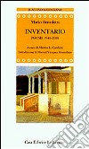 Inventario. Poesie 1948-2000 libro